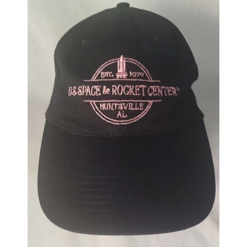 US Space & Rocket Center Huntsville AL Adjustable Strapback Hat/Cap-EXCELLENT!